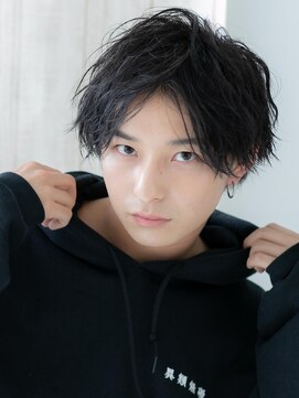 モッズヘアメン 札幌月寒店(mod's hair men) 爽やかモテ髪ソフトツイスパくせ毛風マッシュm札幌月寒