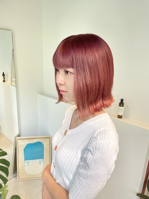 bob/cherry pink☆