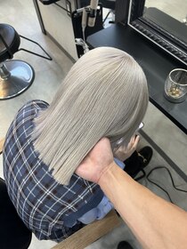 エス 天満店(esu) KR72ホワイトカラー/ホワイトグレージュ//ハイトーンカラー