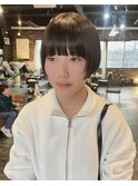 ミニボブ中学生♪