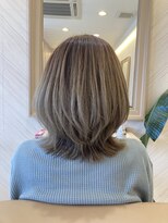 アリラ ヘアー アンド メイク(ALila hair & make) レイヤーボブ＊アッシュベージュ