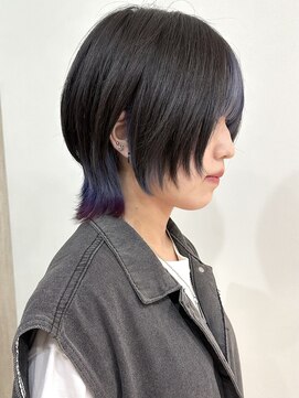 ユーフォリア 銀座(Euphoria) ウルフ/ウルフカット/ ハッシュカット/インナーカラー担当岩崎