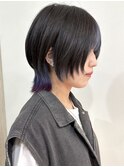 ウルフ/ウルフカット/ ハッシュカット/インナーカラー担当岩崎