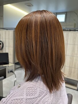 アフィニティ(affinity) 地毛風ストレート