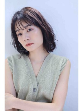 ヘアーアンドメイク エイダ(hair&make eida) ホワイトグレージュ/ デジタルパーマ【 神保町/ 竹橋】