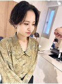 *滝田*カジュアルニュアンスパーマハンサムショート吉祥寺人気