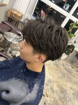 ラボアン 梅田店(lab.em.)&nbsp;センターパートスタイル