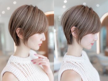 ケアリー  八千代緑が丘(Carelly)の写真/[カット¥3000~]八千代緑が丘徒歩2分◎美しいフォルムのショート/ボブが大好評◎表参道・渋谷の人気美容室♪