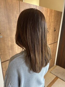 アクアリップル(aqua ripple) ブリーチなしまろやかマロンベージュ