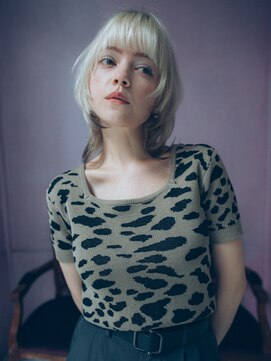 エーバイフー 江坂店(A BY WHO) A BY WHO江坂/ブロンドウルフ/裾カラー/ブリーチ