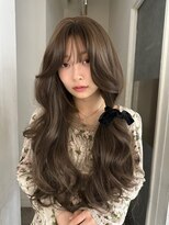 メゾンアクア 表参道(Maison ACQUA) ☆ブリーチなしダブルカラー オリーブ オリーブベージュ