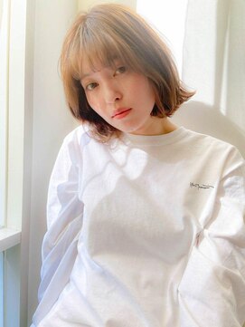 ハイレート ウニクス川越店(Hairate) 【Hairate本川越】ふんわりタッセルボブ