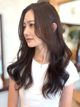 ヘアメイク ミチ 富田店(HAIRMAKE MICHI) 【MICHI 富田店 古作蓮】顔周りカット アッシュブラウン 20代