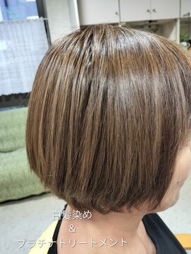 テル美容室 スッキリボブ