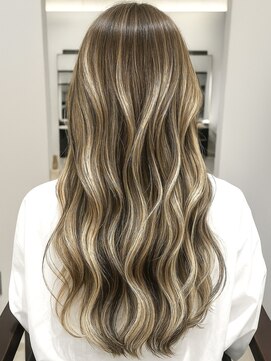 フリック 京都河原町店(FLICK) ★40代50代/エアタッチバレイヤージュ/ヘーゼルグレージュ/美髪