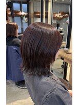 ニーイチイチ(211)&nbsp;ピンクブラウン/外ハネ