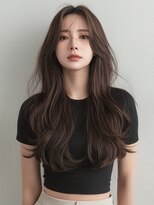 アポロ 横浜駅店(apollo) xカラー/ホワイトグレージュ/レイヤーカット/チェリーブラウン