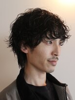 トッド(tod)&nbsp;ビジネスマン色気ヘアニュアンスパーマメンズパーマメンズカット