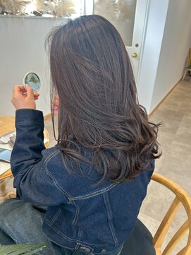 グレージュ/20代/30代/40代/50代/透明感カラー/髪質改善