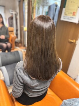 女子力高めセミロング