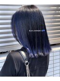 ブリーチなしカラー／髪質改善/ミルクティーベージュ/小顔へア