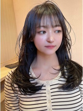 スーリール 久留米花畑店(Sourire) 【_myumyu_0】 10代20代30代レイヤーカット/韓国