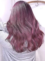 ブレイズヘアー(BLAZEhair)&nbsp;【バツグンのツヤ感】カシスピンク×ブリーチ２回