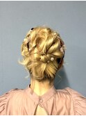 推し活やイベントに♪/ゆるふあ/ヘアメ/韓国ヘア/おだんご