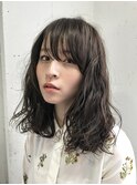 学生限定 ストレートにも簡単にアレンジ可能な極ゆるパーマ
