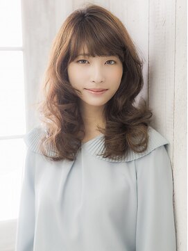 アジールヘア 所沢プロペ通り店(agir hair) 外国人風レディロングスタイル【所沢】