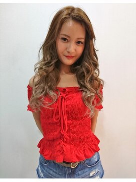 ラチャウ(La.Ciau) ジュエルカラー＆カット＆エクステ６０本