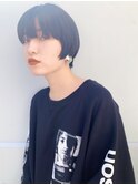 ストリートミニマムショートボブ