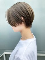 アルバム 渋谷パルコ(ALBUM) タイトショート_フォギーベージュ耳かけウェーブパーマ_ba294081