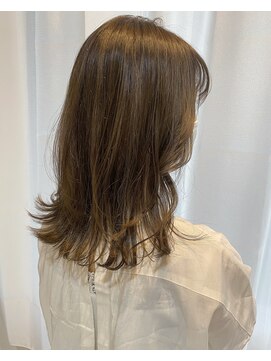 アンニュ(annuy) レイヤー×オリーブベージュ○