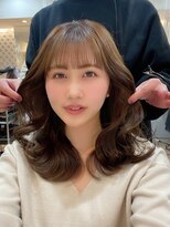 ジーナ 名駅(XENA.) 《xena》韓国式レイヤーカット☆色っぽくびれヘア