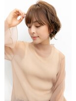 オースティン 流山おおたかの森(AUSTIN)&nbsp;大人かわいい前髪セシルカットココアブラウンフリンジウェーブ