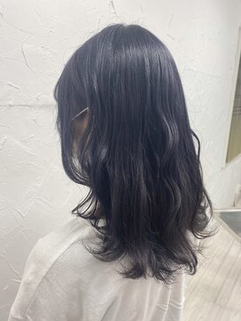 プライズ 表参道原宿店(prize) ネイビーブルー/寒色カラー/透明感カラーイルミナカラー【原宿】