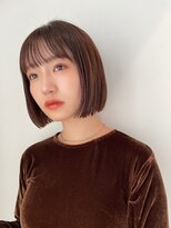 リト 自由が丘(Lit.)&nbsp;【Lit.】オーダーNo.1☆あごラインミニボブ【担当YUKINA】