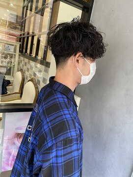 ネオリーブ ジューク 日吉店(Neolive JuQ) 【韓国マッシュ】　メンズカット×波巻きスパイラルパーマ