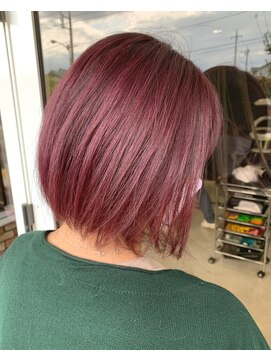 リラシー ヘアーアンドビューティー 龍ケ崎店(RELASY hair&beauty) 【おしゃれピンクルビー】