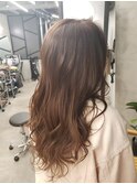 20代30代/大人かわいい/外ハネボブ/髪質改善/サンドベージュ