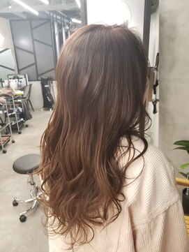 ラフランクリー(la frankly) 20代30代/大人かわいい/外ハネボブ/髪質改善/サンドベージュ