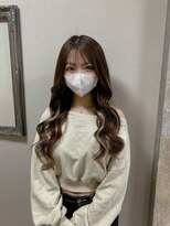 ガルボヘアー 名古屋栄店(garbo hair)&nbsp;#名古屋#栄#プルエクステ#ハイライト#大人ロング#10代#20代