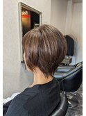 楽ちんショートボブ