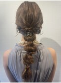 ヘアセット   編み下ろし    ＊Luna