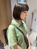 ラミエ バイ メルト 吉祥寺(lamie by melt)&nbsp;"久保田"顔まわりカットあごラインボブ切りっぱなし