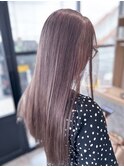 ラベンダー × ピンク