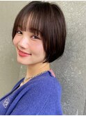 前下がりショートボブ 新潟/万代