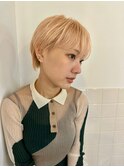 short × blonde