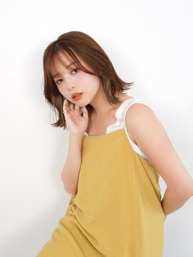 ラフィス ヘアー ティーダ 沖縄店(La fith hair tida) 【La fith】くびれミディ×ニュアンスカラー